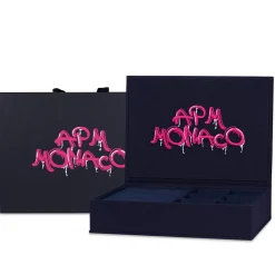 APM Monaco Grande Boite A Bijoux Graffiti Rose^ Accessoires