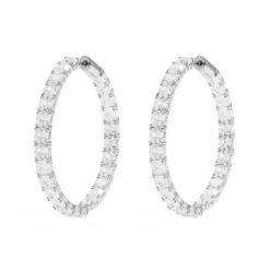APM Monaco Grandes Creoles Eclat^ Boucles D'Oreilles