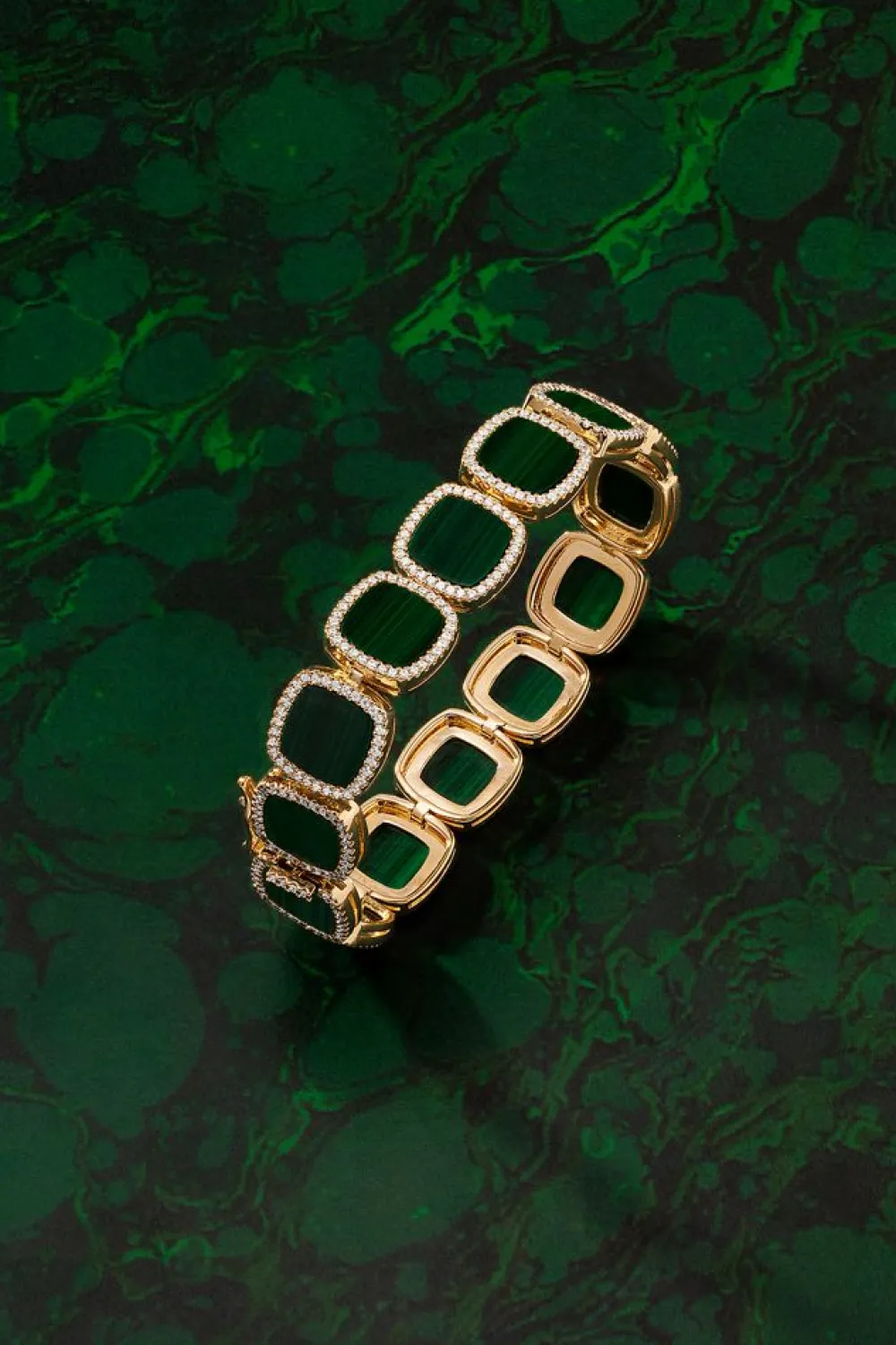 APM Monaco Jonc Malachite^ Bracelets