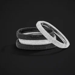 APM Monaco Jonc Pave^ Bracelets