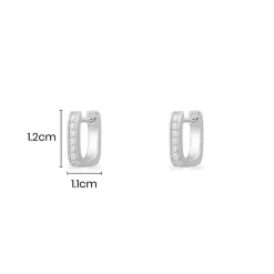 APM Monaco Mini Boucles D'Oreilles Rectangle^ Boucles D'Oreilles