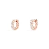 APM Monaco Mini Creoles Pave^ Boucles D'Oreilles