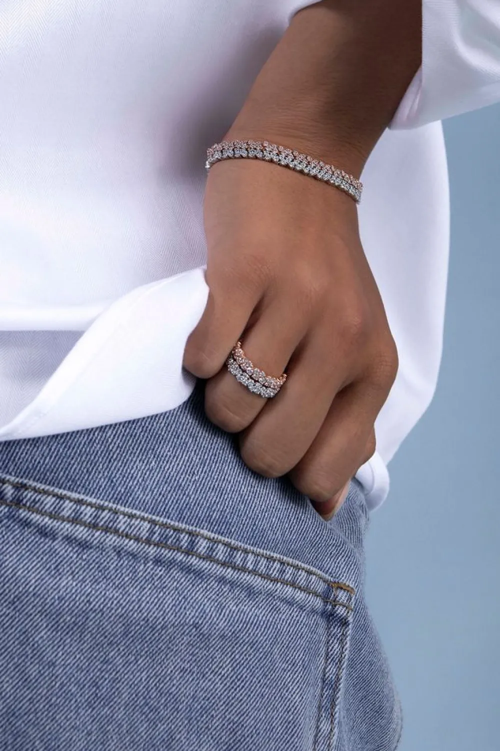 APM Monaco Pave Ring^ Bagues