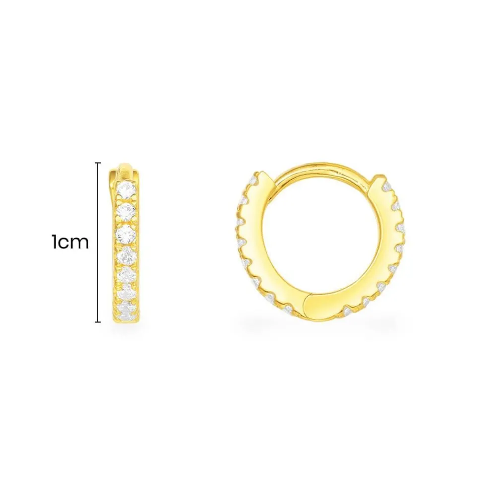 APM Monaco Petites Creoles^ Boucles D'Oreilles