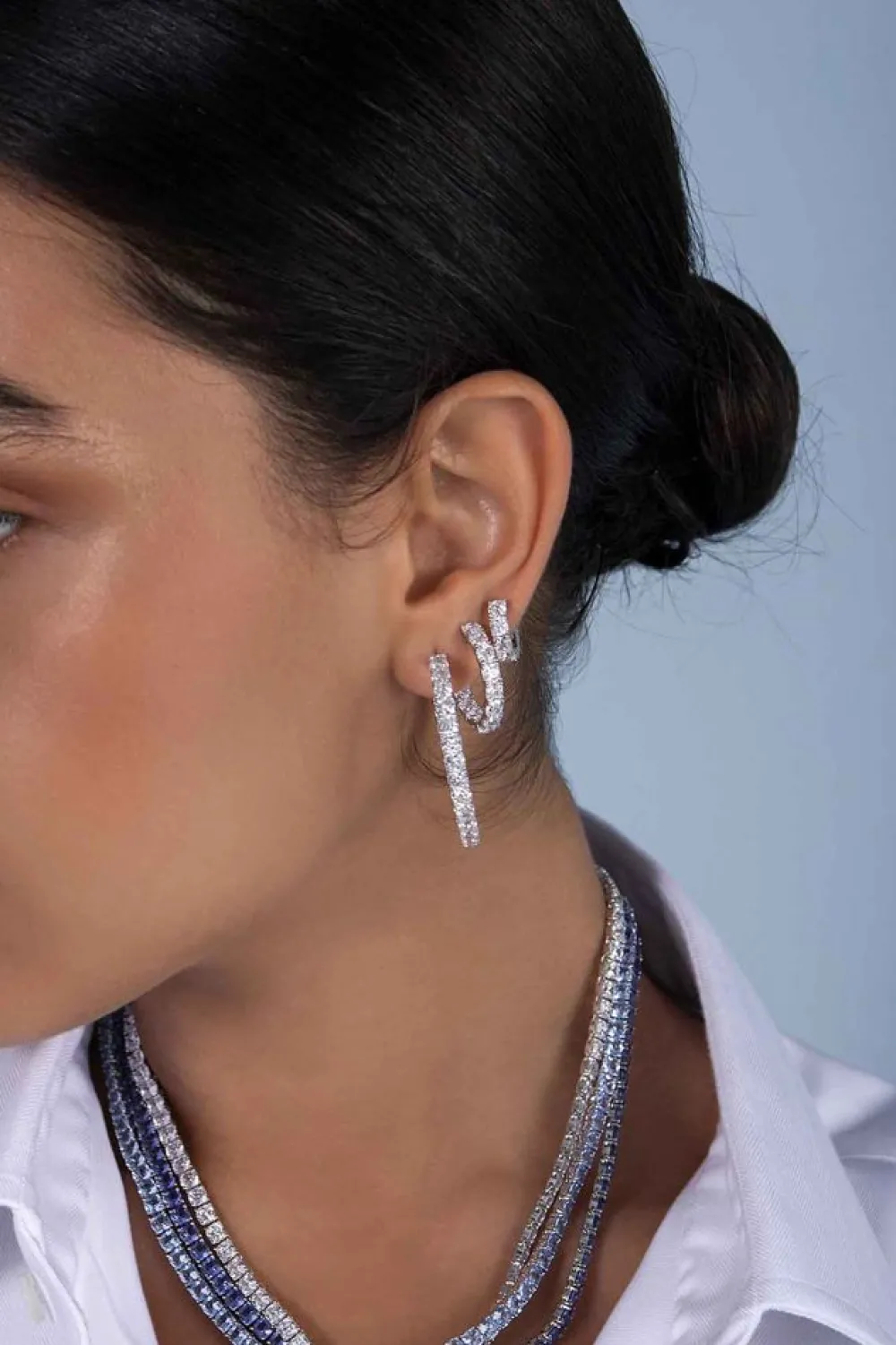 APM Monaco Petites Creoles Eclat^ Boucles D'Oreilles