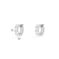 APM Monaco Petites Creoles Eclat^ Boucles D'Oreilles