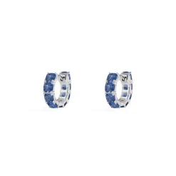 APM Monaco Petites Creoles Eclat Bleu^ Boucles D'Oreilles