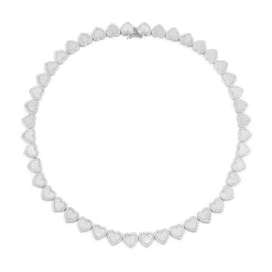 APM Monaco Ras-De-Cou Coeur - Argent^ Colliers