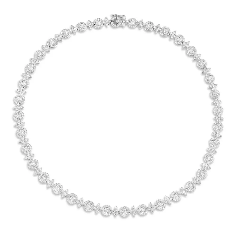 APM Monaco Ras-De-Cou Meteorites & Cercles Pave^ Colliers