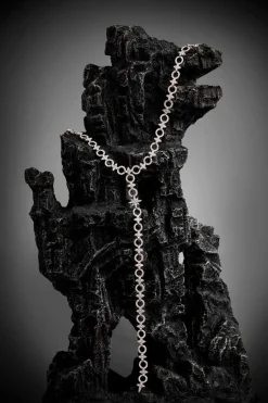 APM Monaco Ras-De-Cou Meteorites Et Cercles Long - Argent^ Colliers