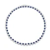 APM Monaco Ras-De-Cou Triangle Blanc Et Bleu^ Colliers